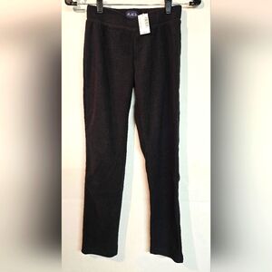 Children's Place Girls NWT Black Fleece Pants Large